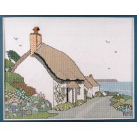 Cottages at Church Cove Counted Cross Stitch Kit