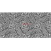 Art Deco Waves rug kit