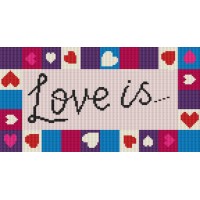 Love Hearts rug kit